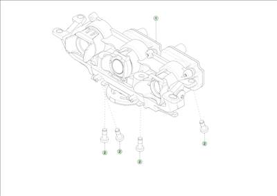 Tesla Model 3 Highland 2023-tól Első kamera