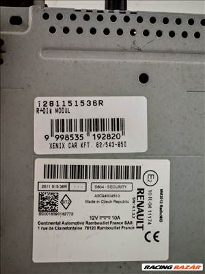 Renault Zoe multimédia vezérlőegység (navigációs fejegység, rádió) 281151536r