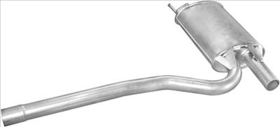 Polmo 01.17 AUDI A4 kipufogó közép dob