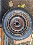  14" használt (gyári felni) lemezfelni, rajta 165/70 újszerű nyári gumi gumi 