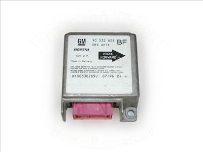 Opel Combo B 1992-2000 - vezérlőegység, légzsák, jelölés: KG, LN, BF