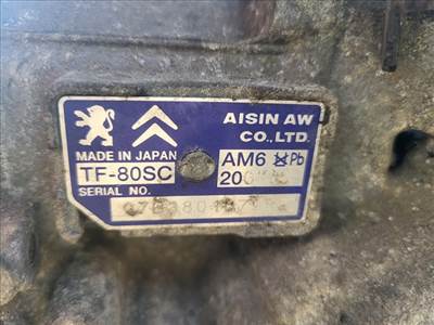 Citroën C5 I automata váltó AM6 20GK 9681920780   