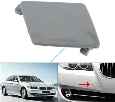 BMW F10 F11 első lökhárító vonószem takaró fedél 2010-2017
