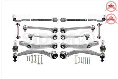 javítókészlet, keresztlengőkar SIDEM 370073 for AUDI