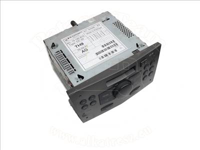Opel Zafira B 2005-2011 - rádiósmagnó CC 20, BLAUPUNKT, faszénszín metál, -07, jelölés: AG 
