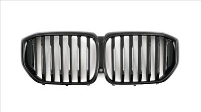 BMW G05 X5 LCI 2023- lakkozott fekete Performance stílusú vese