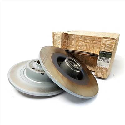 Renault Megane II 1.4 16V, 1.6 16V, 2.0 16V gyári új féktárcsa pár hátsó tengely 270mm 2003-2009-ig