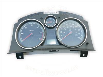Opel Astra H 2003-2012 - műszeregység, 160MPH/6000rpm, DIESEL, kézi váltóhoz, 07-, jelölés: YU/UZ/BF