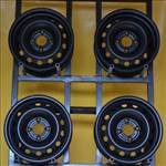 Peugeot 206 (2858)KFZ5990 Festett (4db RT) 14" 4x108 lemezfelni 