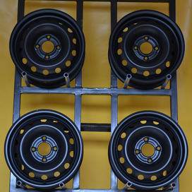 Peugeot 206 (2858)KFZ5990 Festett (4db RT) 14" 4x108 lemezfelni 