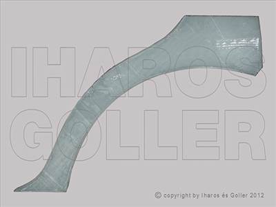 Chevrolet Aveo 2003-2007 - Hátsó sárvédő javítóív bal (5 ajtós)