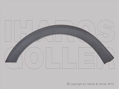 Dacia Sandero 2012-2016 Stepway - Első műanyag kerékjárati dísz bal, hátsó rész