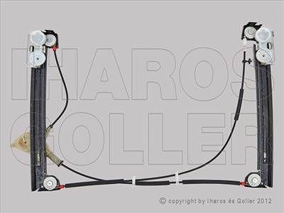 Mini 2006-2014 - Ablakemelő jobb első, motor nélkül (3 ajtós)