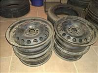  5x100 lyukosztású 5,5JJ 15" használt (gyári felni) lemezfelni