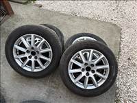 Audi gyári alufelni szett, 5x112, 16" A4 B8 225/55R16 nyári gumik