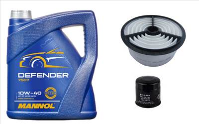 Suzuki Swift olajcsere szett 1.3 16 szelep G13BB motorszám, 2003-ig levegőszűrő, olajszűrő, Mannol D