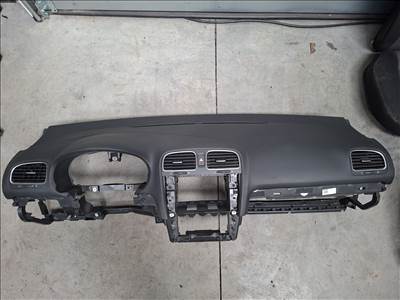 Volkswagen Golf VI műszerfal héj, 1 légzsákkal (29529)