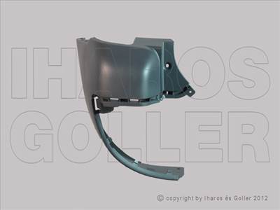 Peugeot Partner Tepee 2012-2015 - Hátsó lökh.sarok bal alap.,rövid (2 hátsó ajtós)