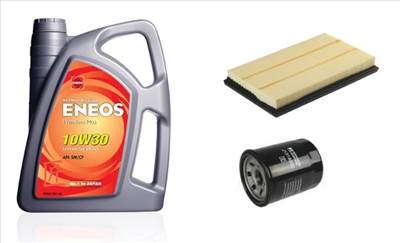 Suzuki SX4 olajcsere szett  2010-től levegőszűrő, olajszűrő, Eneos Premium Plus 10w30 4L (13780-54LA