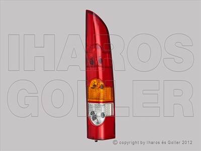 Renault Kangoo 2003-2008 - Hátsó lámpa üres jobb (1 hátsó ajtó)