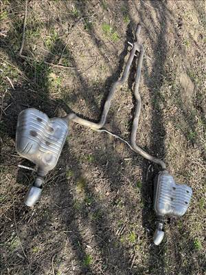 Audi A6 4F Sedan 3.0 TDI hátsó kipufogó dob párban 4f0253611aa 4f0253612aa