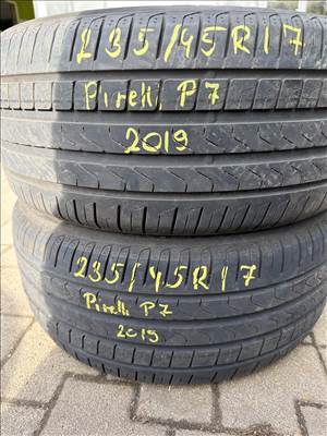  235/4517" használt Pirelli P7 nyári 2db
