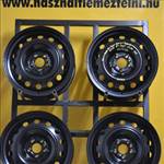 Csak a Fiat 500L-re jó(3694) KFZ8053 ÚJ (4db RT) 16" 5x98 lemezfelni 