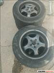  5x108 lyukosztású 16" használt Platin alufelni, rajta 215/60 kopott téli gumi gumi 