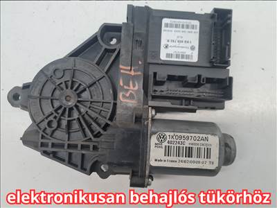 Volkswagen Golf VI jobb első ablakemelő motor elektronikusan behajlós tükörhöz (31802) 1k0959792r 1k0959702an