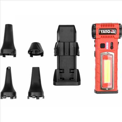 Légseprű 7,4 V 4 Ah 110000 RPM 6 részes Yato