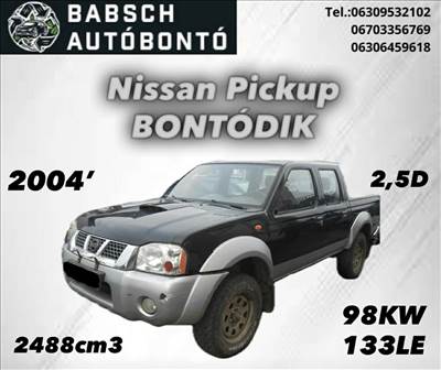 Nissan Pick-Up (D22) bontott alkatrészei