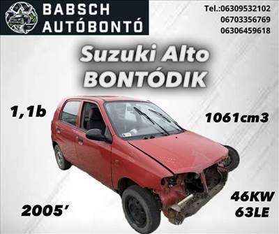 Suzuki Alto V bontott alkatrészei