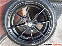  4x100 lyukosztású 16" újszerű Sparco alufelni, rajta 185/50 újszerű Linglong nyári gumi gumi 