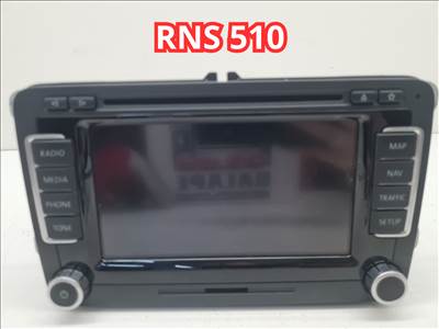 Volkswagen Golf VI RNS 510 fejegység (31279) 1t0035680c