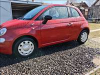  4x98, Fiat 500 télikerék garnitúra dísztárcsával, 175/65 újszerű Hankook téli gumival