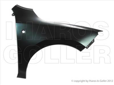 Skoda Rapid 2012-2017 - Első sárvédő jobb, oldalvillogós