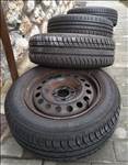 4db 4x100 lyukosztású 14" felni+ 175/65 nyári gumik (Renault Thalia, Clio, stb)