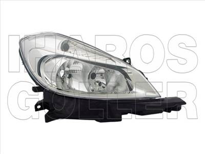 Renault Clio 2005-2009 - FSZ 2H7 jobb, króm, motorral (nem Campus) TYC