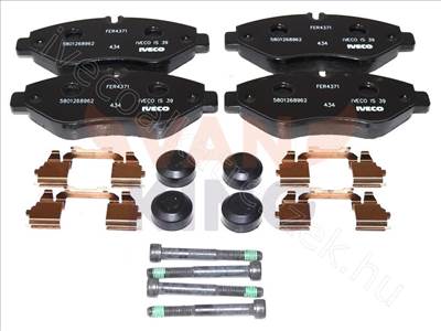 Fékbetét első S-C 06> - DAILY - 503612302, 42561355 -  - IVECO EREDETI Eredeti új 503612302