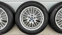  5x120 lyukosztású 17" használt Gyári alufelni, rajta 215/60 használt Bridgestone téli gumi gumi 