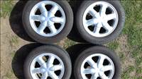  4x100 lyukosztású 6JJ 15" használt Renault (gyári felni) alufelni - Dacia Nissan Opel stb