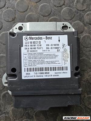 Mercedes ML-osztály, Mercedes GL-osztály, Mercedes GLE-osztály W166 légzsák vezérlő computer  a1669002103
