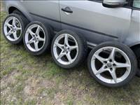  5x110 lyukosztású 18" Penta használt (gyári felni) alufelni, 225/40 Taurus négyévszakos gumi 