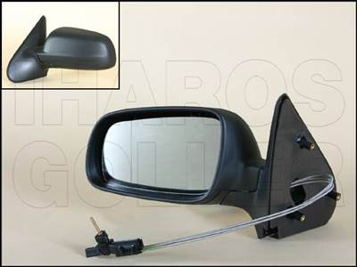 Seat Cordoba 1999-2002 Vario - Külső tükör bal, aszf., bowd.áll., (nagy házas)