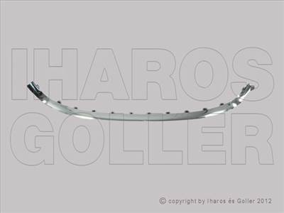 Skoda Superb 2008-2013 - Króm díszléc, első lökhárító rácsra