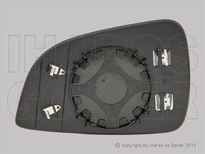 Opel Astra H 2003-2012 - Tükörlap cserélhető jobb, domb. fűth.(Classic)