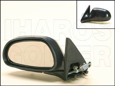 Mazda 626 1992-1997 - Külső tükör bal, el. állíth., fekete (4 ajtós)