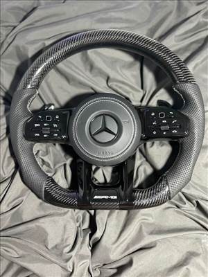 Mercedes A B C E CLA C118 CLS C218 S W221 W222 GLK GLC GLE AMG Carbon Kormány Multikormány 