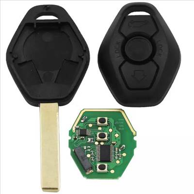 BMW E60 E61 E63 E64 E83 E87 nyerskulcs, rombusz kulcs komplett kulcs