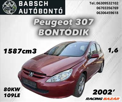 Peugeot 307 bontott alkatrészei